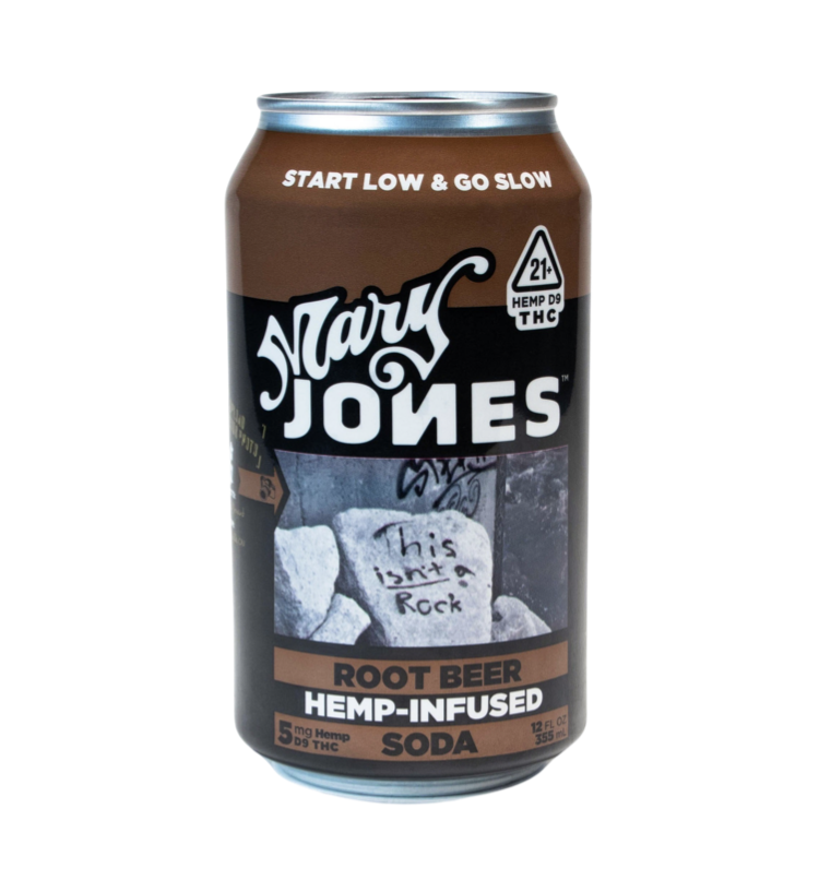 Mary Jones Beverages 10mg THC / Root Beer / Singple